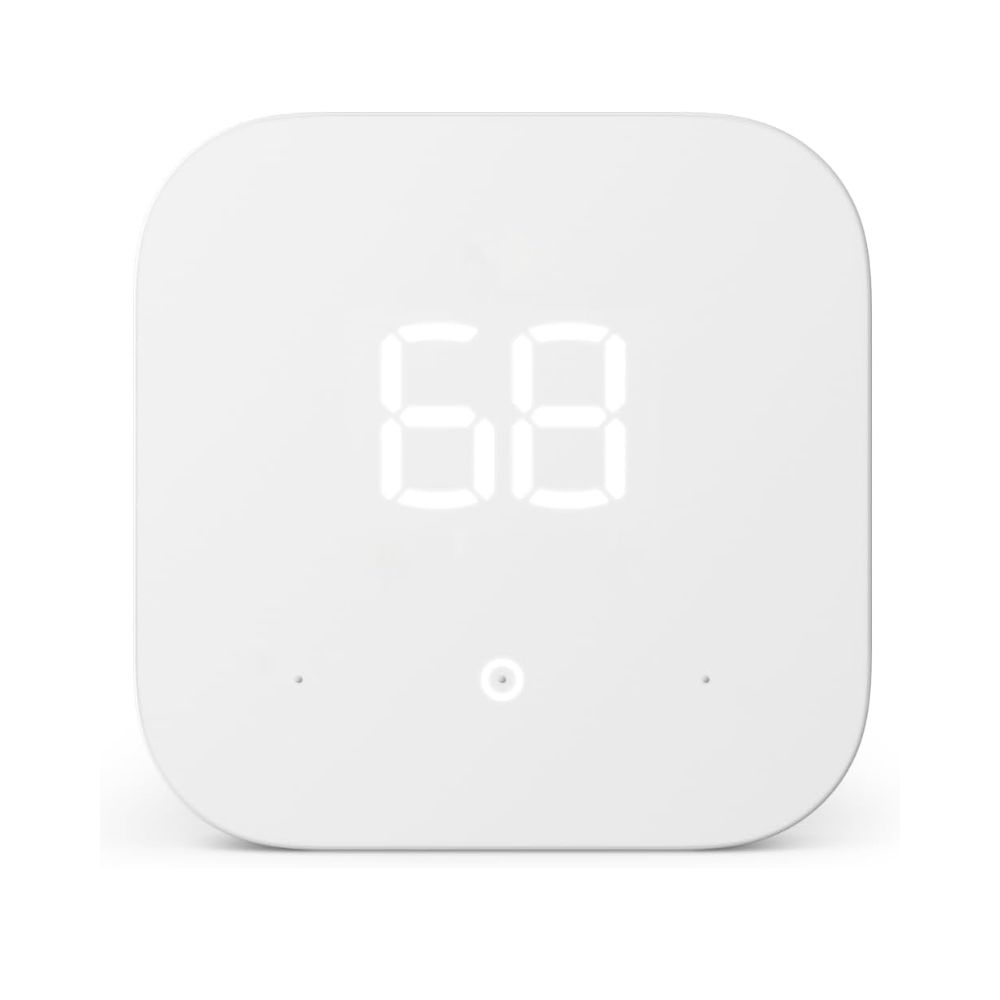 Amazon Smart Thermostat – Works with Alexa and Ring – C-wire required