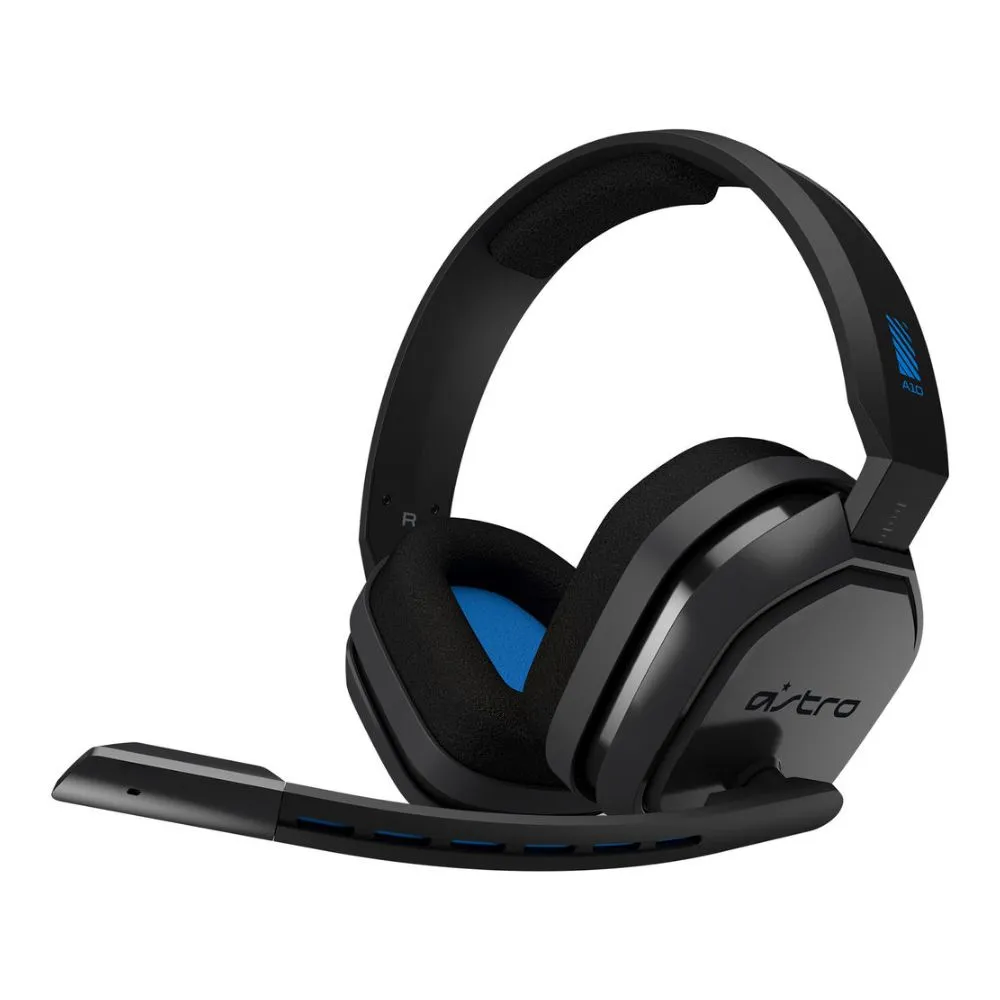 ASTRO Gaming A10 Wired Gaming Headset (Darker Gray / Blue)