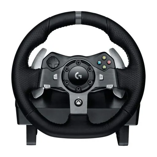 Alternative view of Logitech G920 Driving Force Racing Wheel and Floor Pedals
