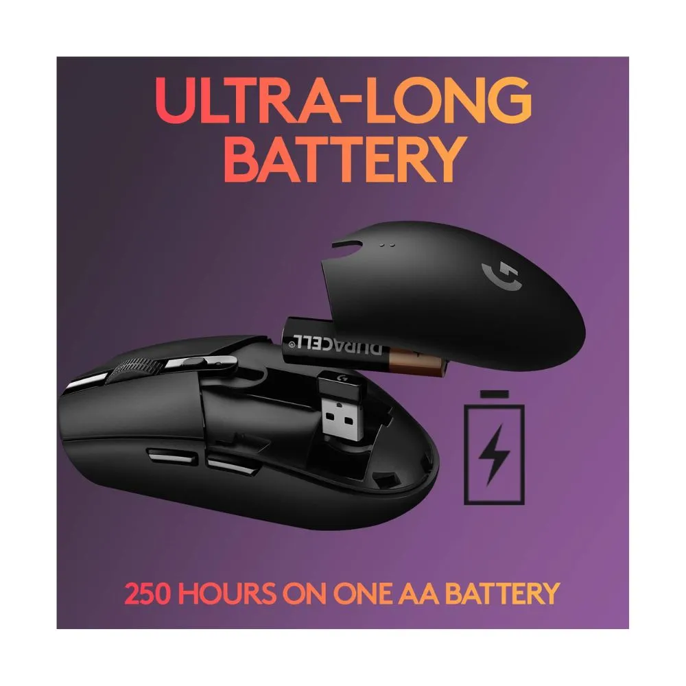 Logitech G304 Lightspeed Wireless Gaming Mouse - Image 4