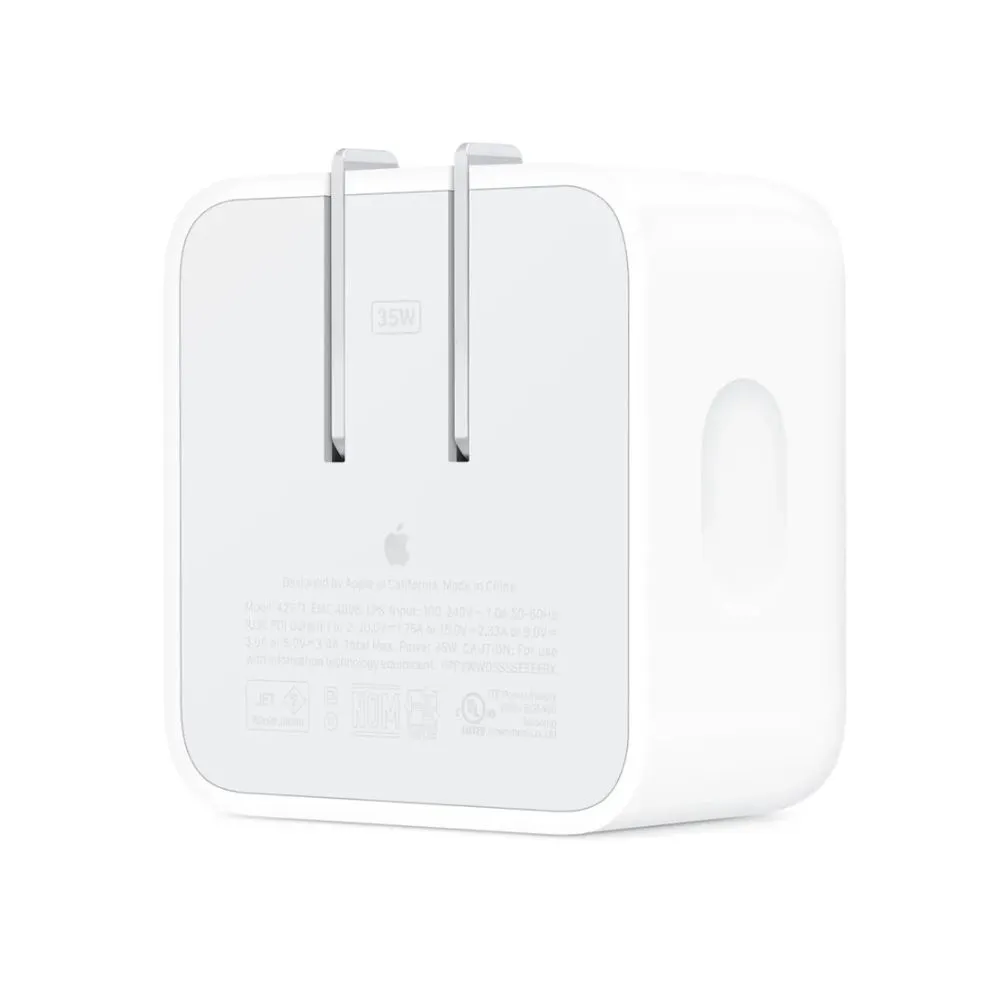 Apple 35W Dual USB Type-C Port Compact Power Adapter - Image 4