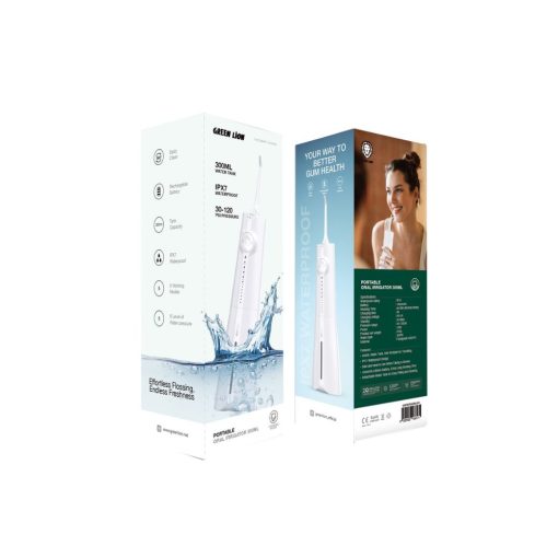 Green Lion Portable Oral Irrigator 300ML - WHITE - Image 3