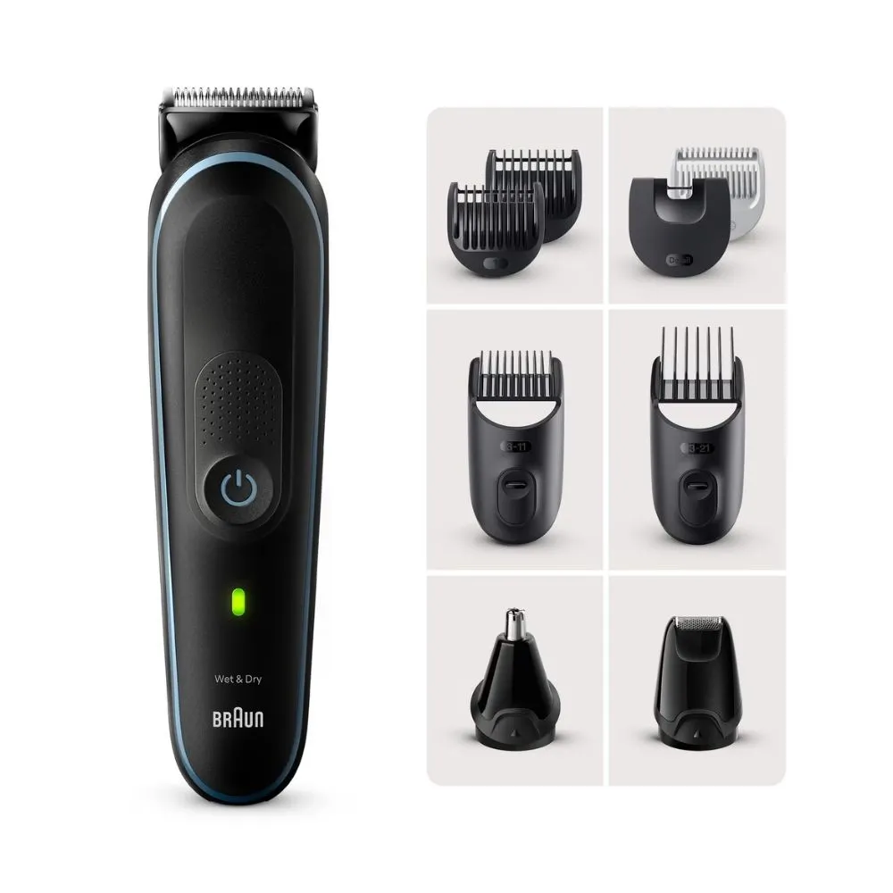 Braun 9-in-1 Beard Trimmer Hair Clipper Body Groomer - Image 2