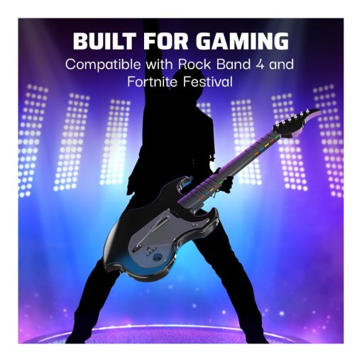 Alternative view of PDP RIFFMASTER Wireless Guitar Controller for PlayStation 5