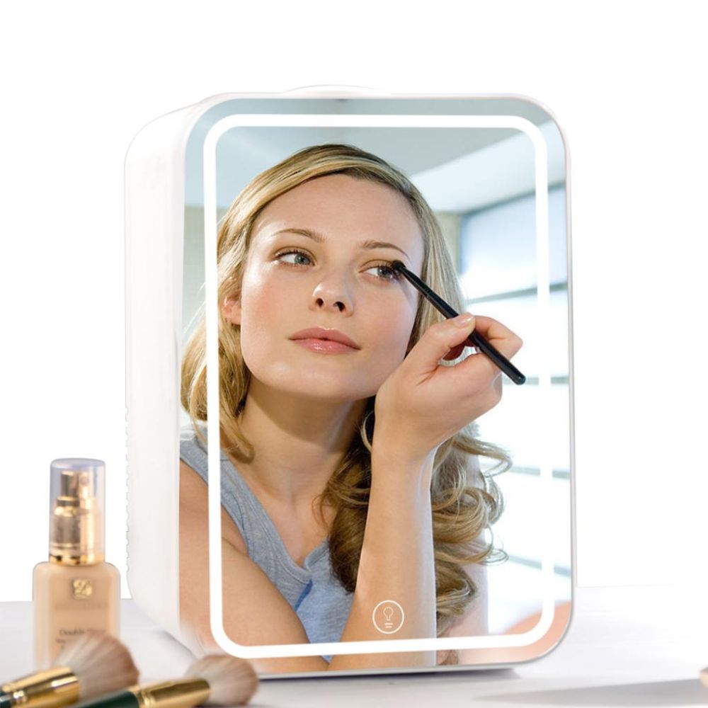 XO CZ015 Home and car dual use Thermoelectric container with makeup mirror