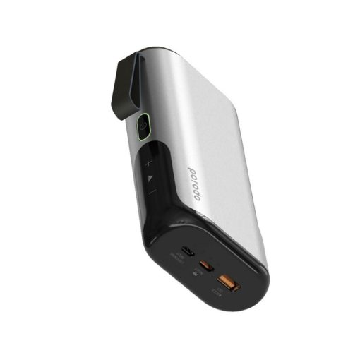Porodo 3-in-1 - 10000mAh Power Bank Speaker With Built-in Phone Holder
