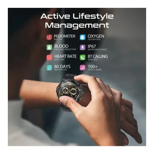 Alternative view of Promate XWatch-R19 Fitness Tracker Smartwatch