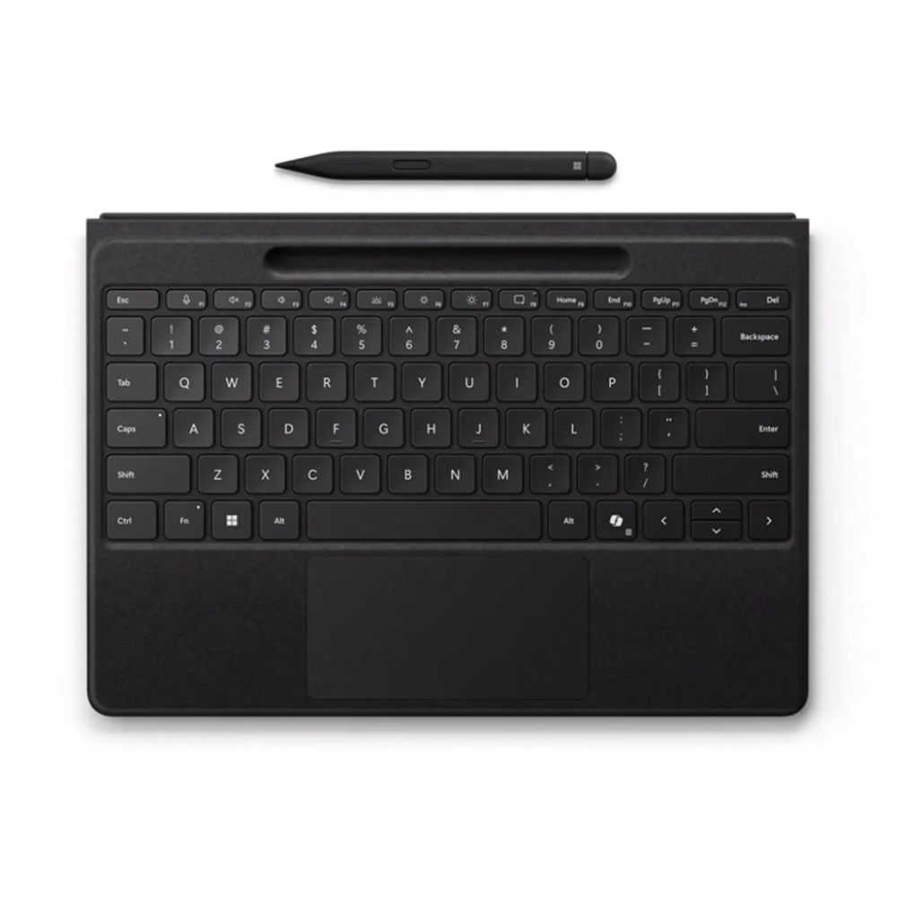 Microsoft Surface Pro Flex Keyboard with Slim Pen.