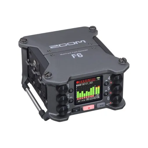 Alternative view of Zoom F6 6-Input / 14-Track Multitrack Field Recorder