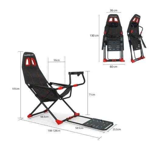 HAPPY GAME Foldable Steering Wheel Chair - Image 5