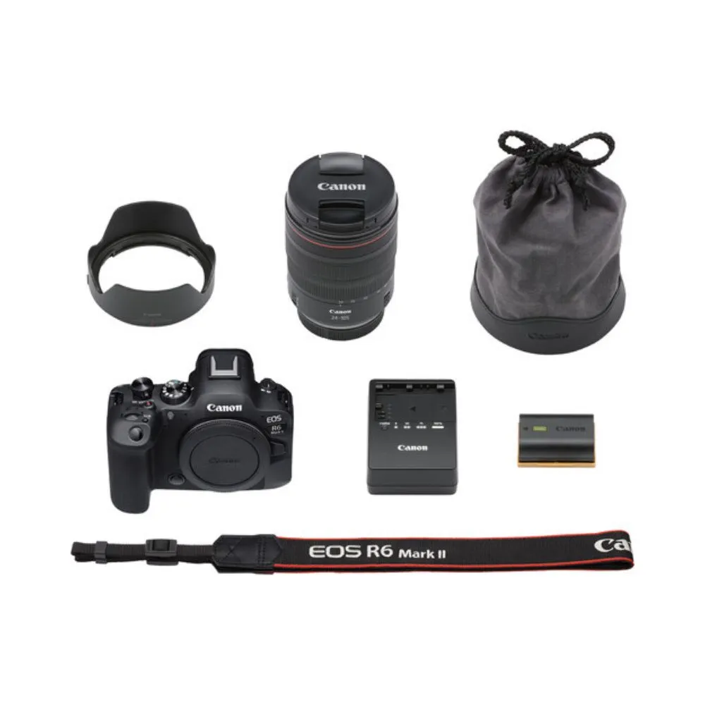 Canon EOS R6 Mark II Mirrorless Camera with 24-105mm f/4 Lens - Image 9