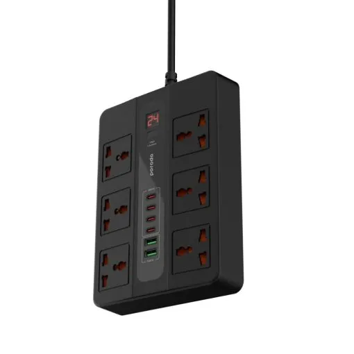 Porodo 6 AC 2 USB-A 24W