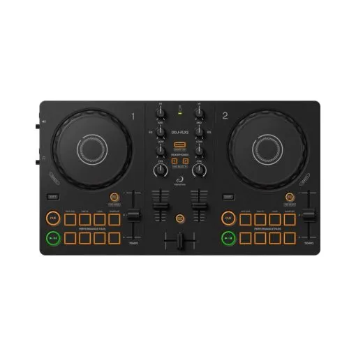 AlphaTheta DDJ-FLX2 DJ Controller for rekordbox, Serato DJ Lite, and djay