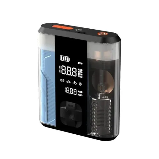 Alternative view of Powerology 8800mAh Jump Start Air Compressor