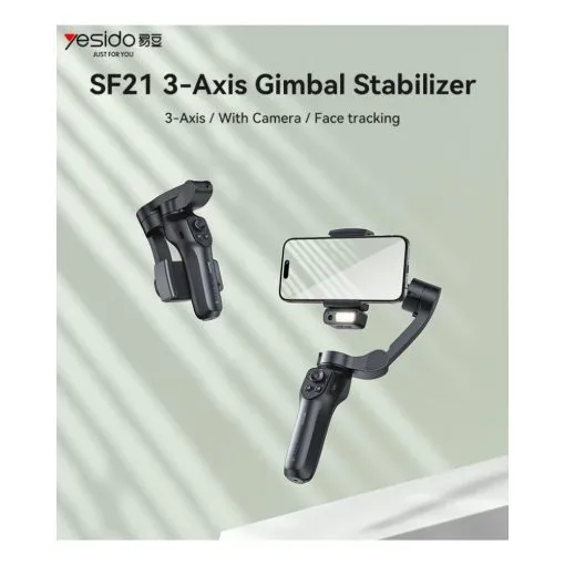 Alternative view of Yesido SF21 Gimbal Stabilizer