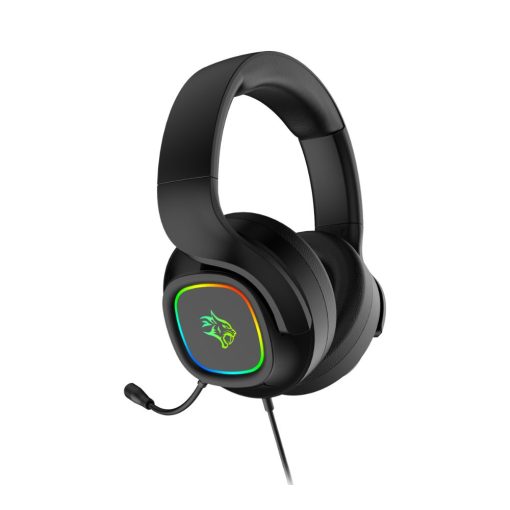 Porodo Gaming RGB Headphone with Detachable Microphone - PDX418