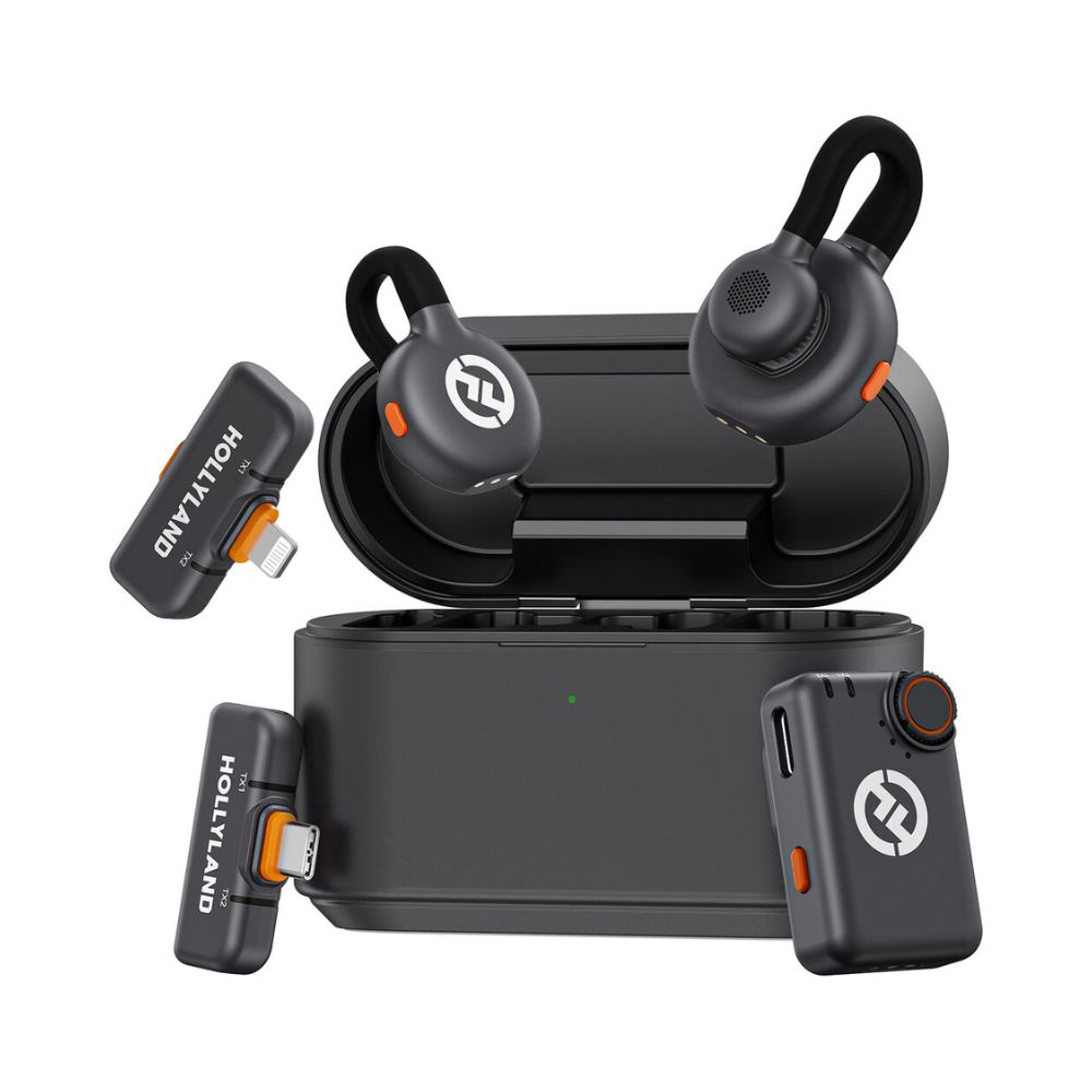 Hollyland LARK M2S Ultimate Combo 2-Person Wireless Microphone