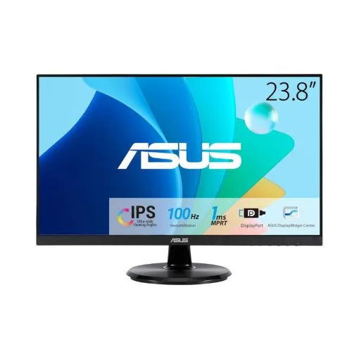 ASUS Eye Care VA24DQFR - 24 Inch Full HD Monitor - Frameless, Flicker-Free, Blue Light Filter