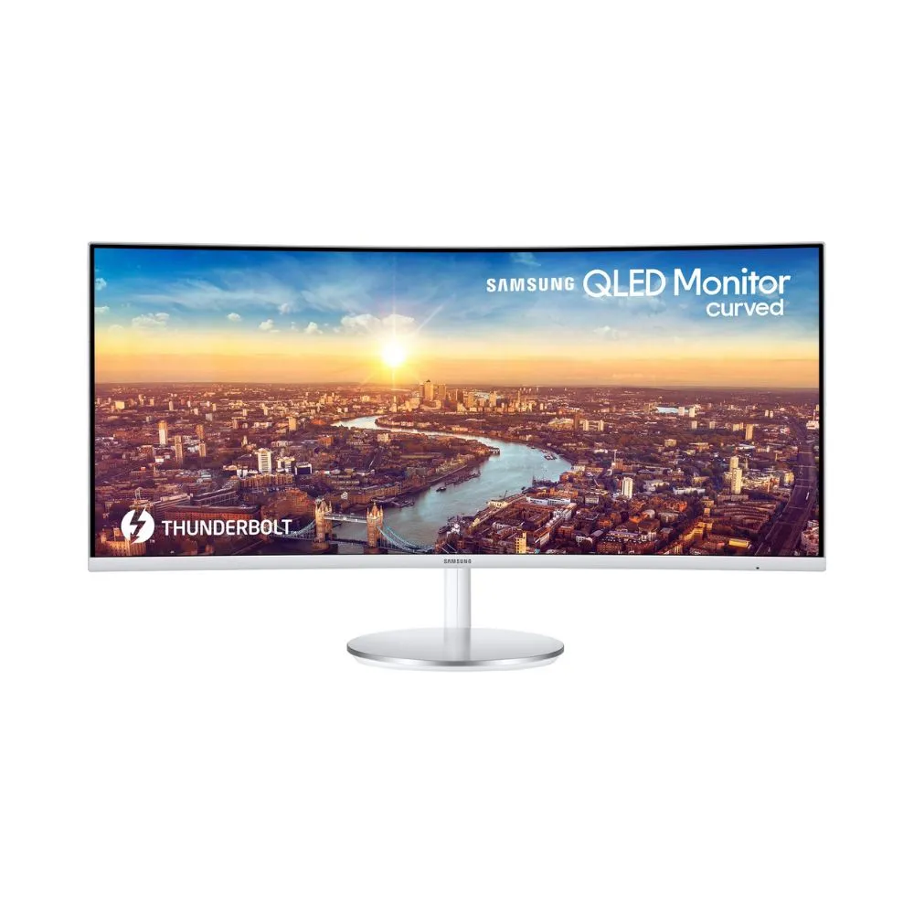Samsung Qled Monitor Curved 34 Ultra WQHD 100Hz Thunderbolt 3 – LC34J791WTPXEN