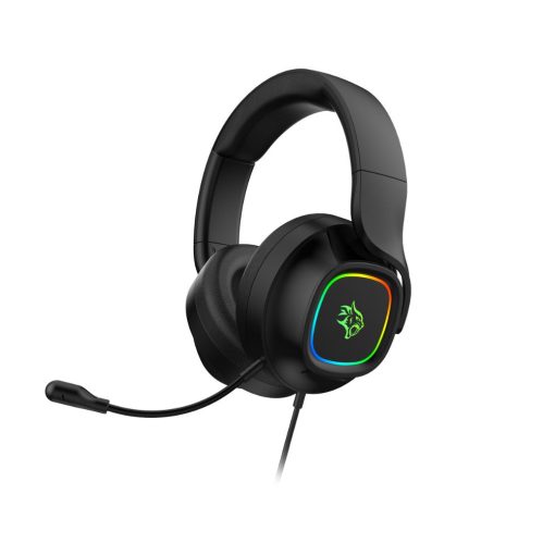 Alternative view of Porodo Gaming RGB Headphone with Detachable Microphone - PDX418