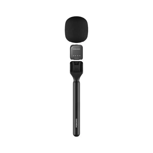 Alternative view of Porodo Two-Device Connect Handheld Lavalier Microphone