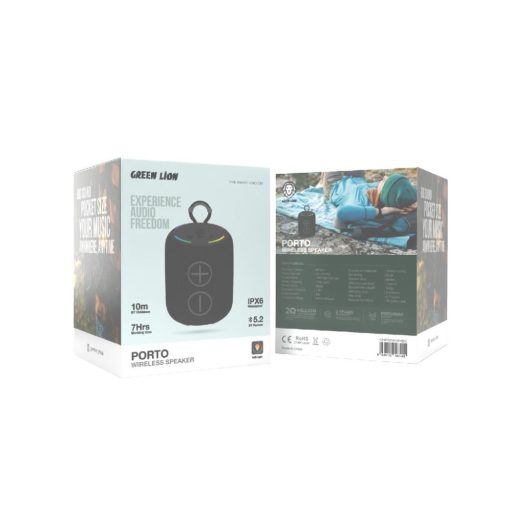 Alternative view of Green Lion Porto Wireless Speaker