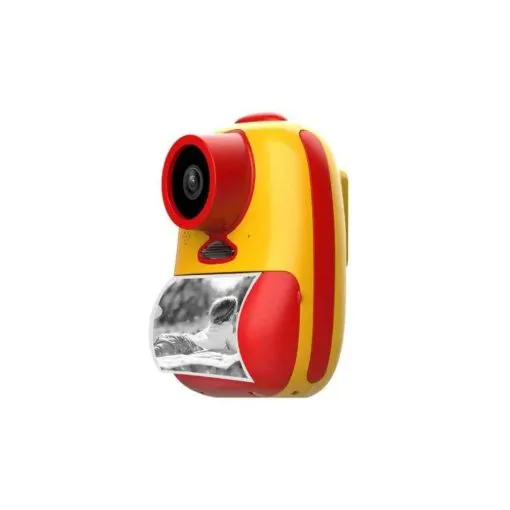 Alternative view of Porodo Kids Camera with Instant Printing - Yellow