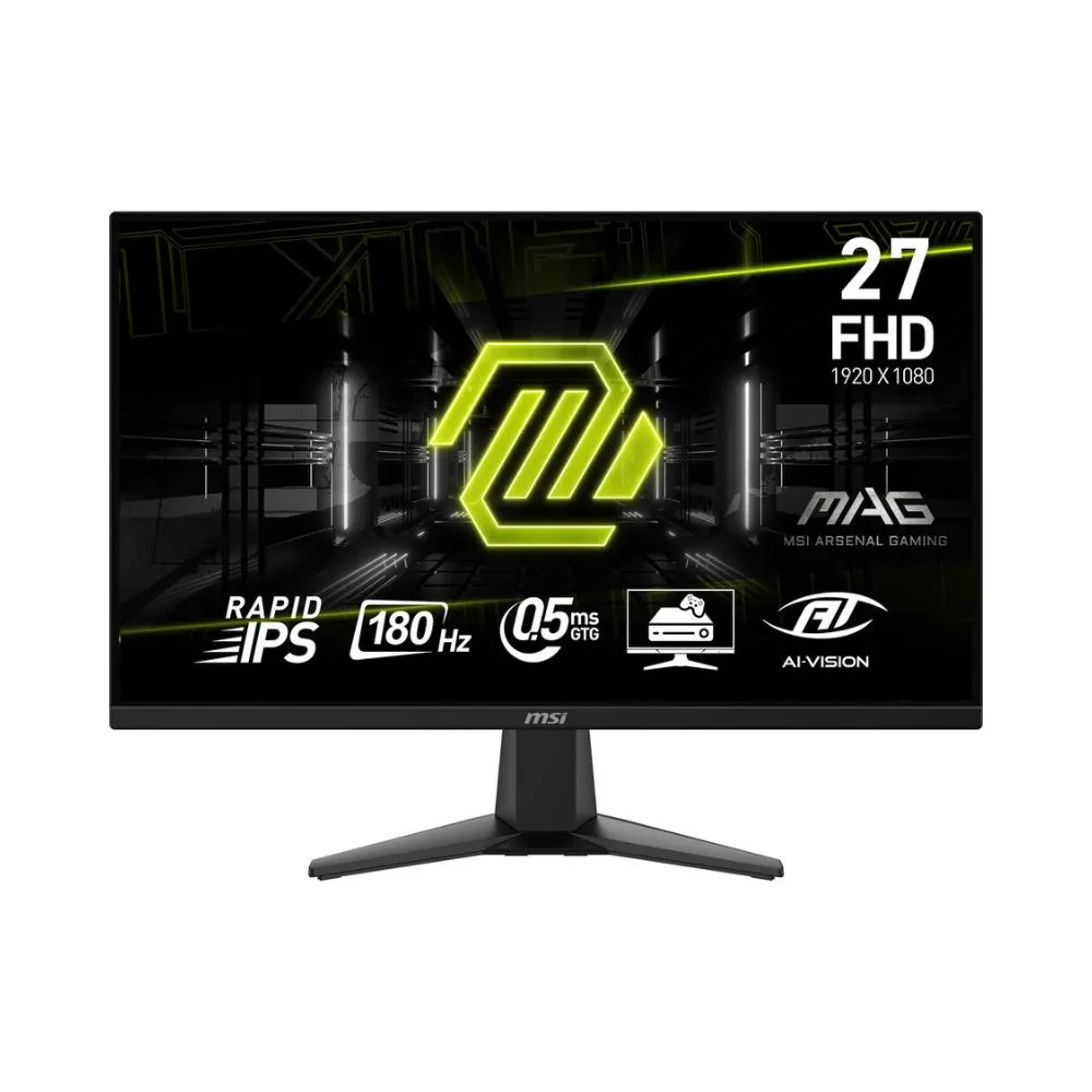 MSI MAG 275F – 27″ Full HD HDR 180 Hz Gaming Monitor.
