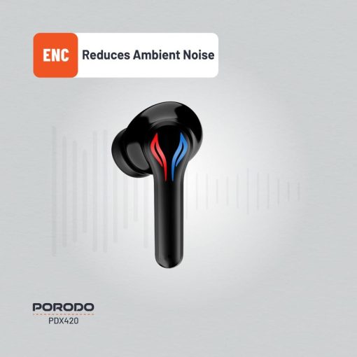 Porodo PDX420 Gaming Ultra Low-Latency Earbuds - Image 4