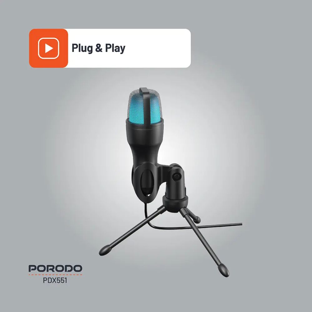 Porodo Gaming Condenser Microphone - Image 4