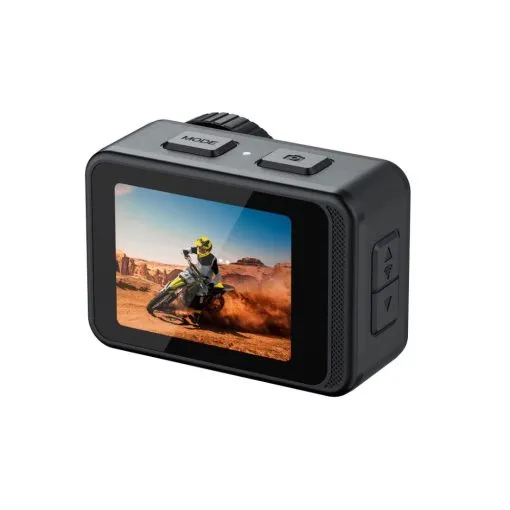 Porodo Action Camera Lifestyle Fully Waterproof UHD Dual Display With Video Stabilisation - Image 4