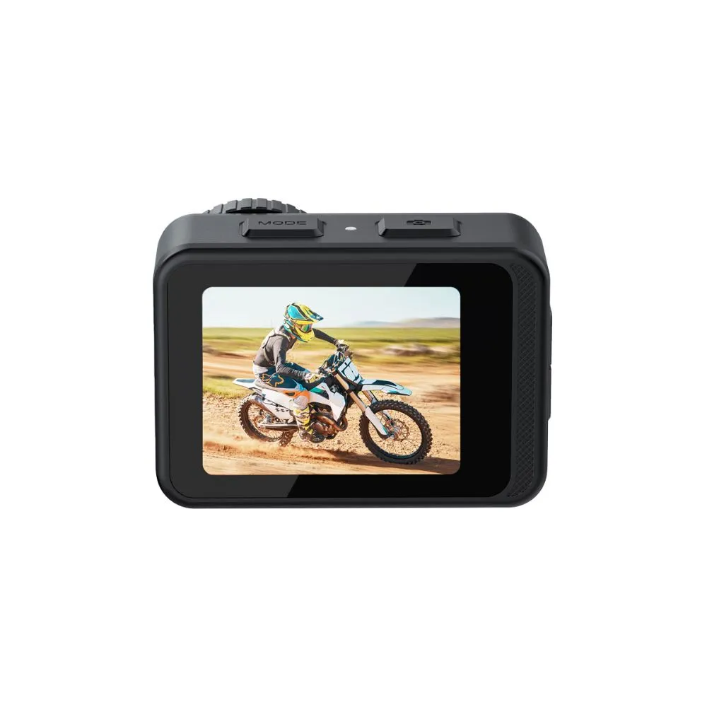 Porodo Action Camera Lifestyle Fully Waterproof UHD Dual Display With Video Stabilisation - Image 5