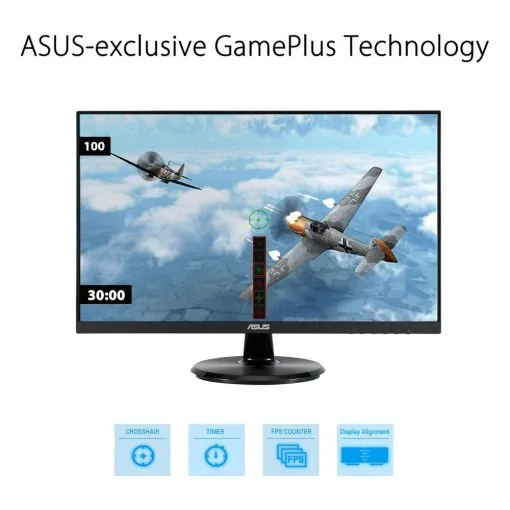 ASUS Eye Care VA24DQFR - 24 Inch Full HD Monitor - Frameless, Flicker-Free, Blue Light Filter