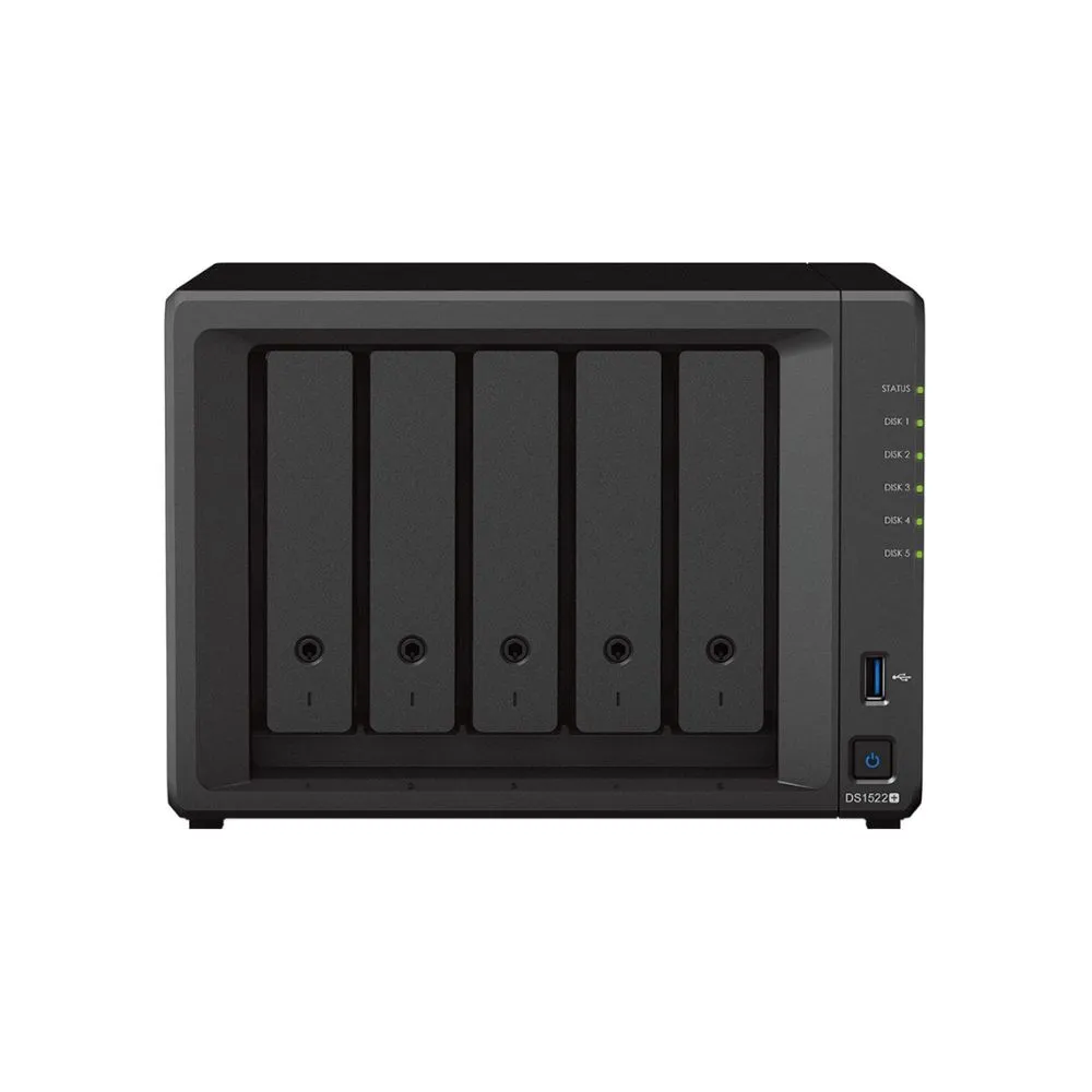 Synology DiskStation DS1522+ 5-Bay NAS Enclosure