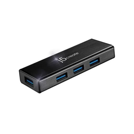 Alternative view of j5Create JUH344 USB™ 3.0 Super Speed 4-Port Hub