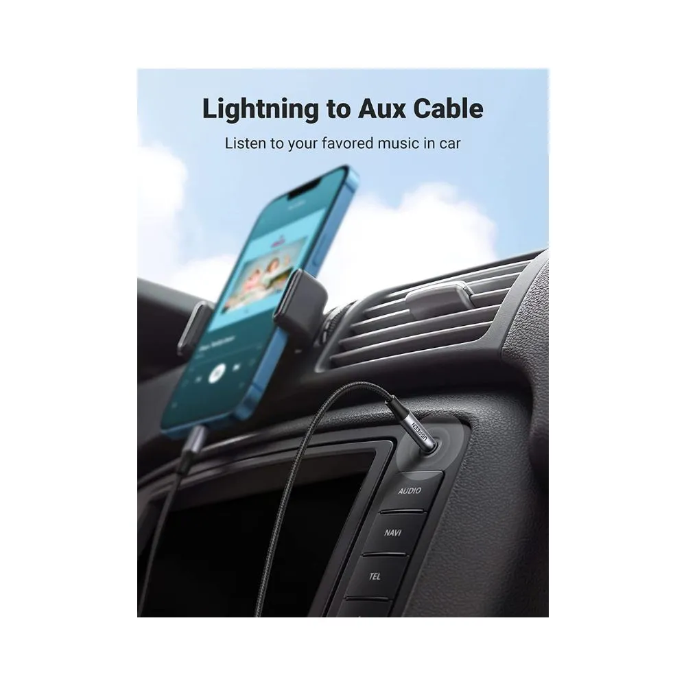 UGREEN Lightning to 3.5mm Male Aux Cable - Image 2