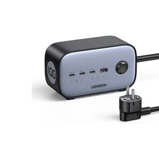 Alternative view of UGREEN DigiNest Pro 100 W USB C Power Strip GaN USB C Charger