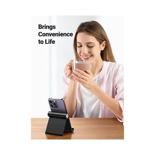 Alternative view of UGREEN Phone Stand for Desk Portable Mobile Phone Holder Angle Ajustable