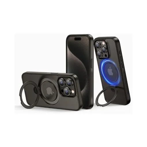 Alternative view of UGREEN Kickstand & Magnetic Protective Case for iPhone 15