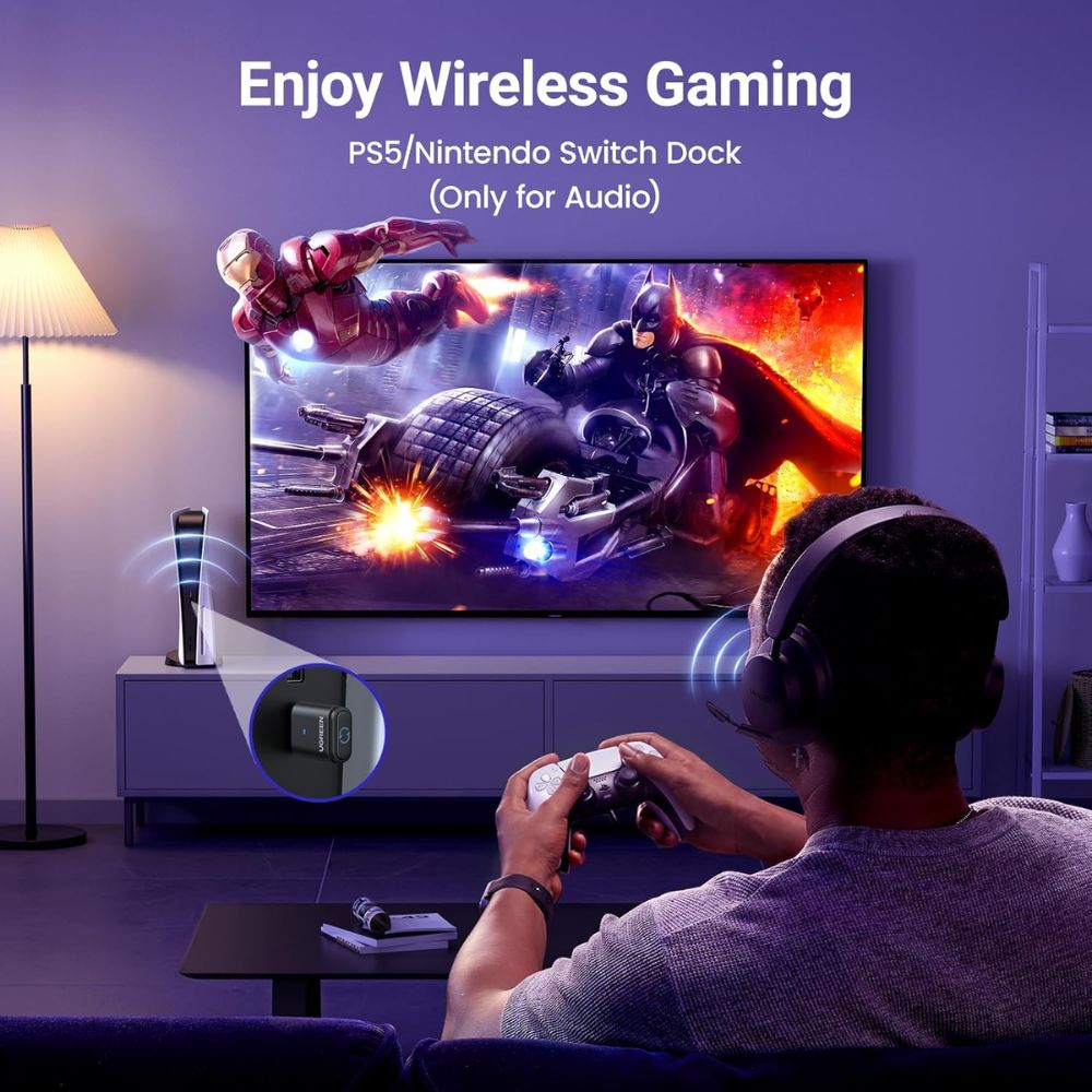 UGREEN USB-C Bluetooth Adapter for PS5 - Image 3