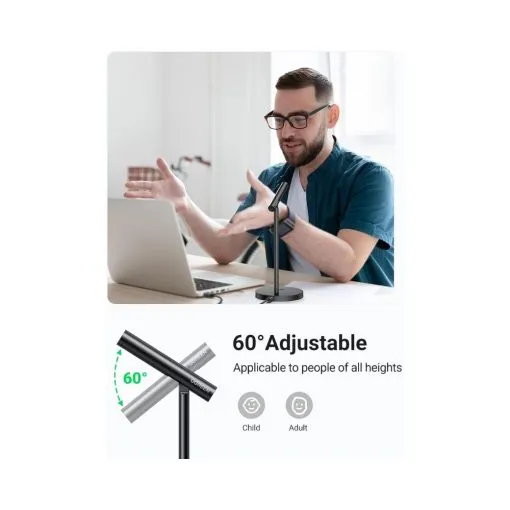 Alternative view of UGREEN USB Microphone PC Stand