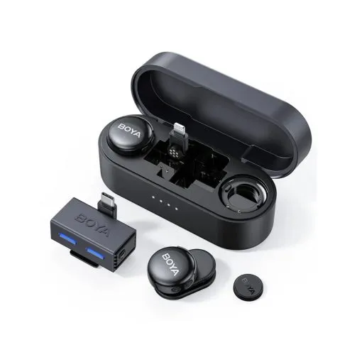 Alternative view of BOYA BOYALINK3 Wireless Lavalier Microphone