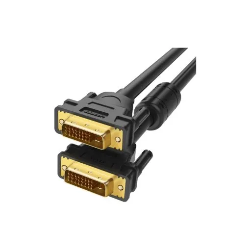 Alternative view of Ugreen 11604 DVI 24+1 Dual Link Male to Male Video Cable 2 Meter