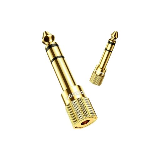 Alternative view of UGREEN Gold Plated Connector 6.35mm Male To 3.5mm Female Adapter
