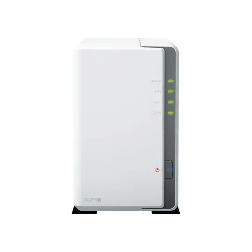 Alternative view of Synology DiskStation DS223j 2-Bay NAS Enclosure