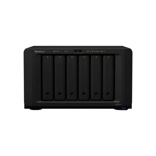 Alternative view of Synology DiskStation DS1621+ 6-Bay NAS Enclosure