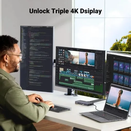 UGREEN Revodok Pro 313 13 in 1 USB C Docking Station - Image 3