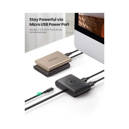 UGREEN 4-in-1 Data Hub USB 3.0 - Image 3