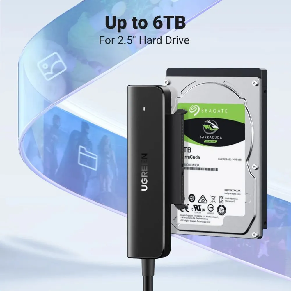 UGREEN SATA to USB C Adapter Cable - Image 3