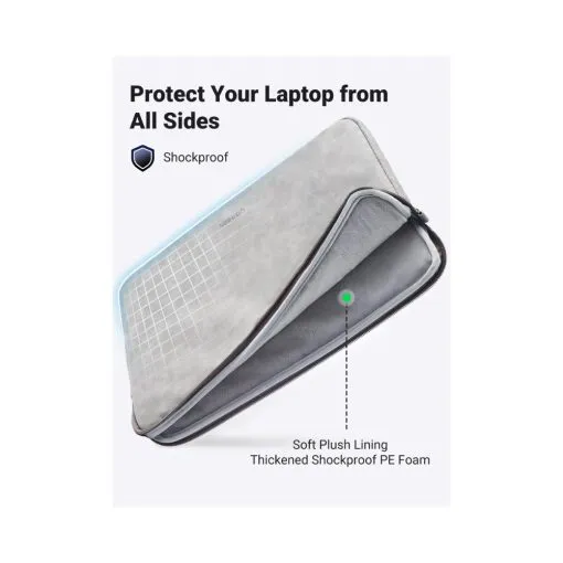 UGREEN 13-14 Inch Laptop Sleeve Shockproof & Water Resistant Laptop Case - Image 3